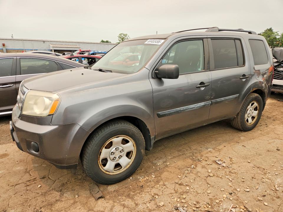 2011 Honda Pilot VIN 5FNYF4H24BB088439 COPART salvage auction — SIDE, Ct - Certificate Of Title, sold $475 on 2026-07-31 (photo 1)