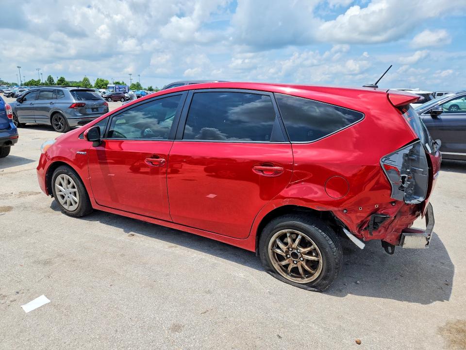 2012 Toyota Prius VIN JTDZN3EU7C3030461 COPART salvage auction — HAIL, Salvage Title, sold $175 on 2026-07-28 (photo 2)