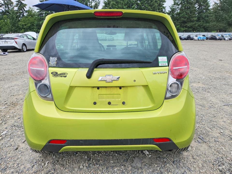 2013 Chevrolet Spark VIN KL8CD6S92DC610303 COPART salvage auction — FRONT END, Wa - Bill Of Sale, sold $200 on 2026-07-17 (photo 6)