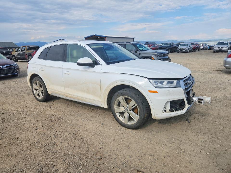 2018 Audi Q5 VIN WA1BNAFY7J2074612 COPART salvage auction — FRONT END, Mt - Certificate Of Title, sold $2,650 on 2026-07-28 (photo 4)