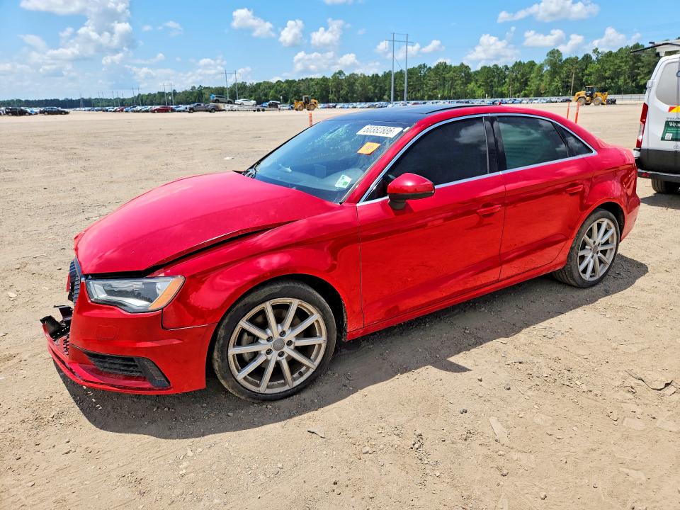 2015 Audi A3 VIN WAUEFGFF3F1119430 COPART salvage auction — FRONT END, LA - CERT OF TITLE-SALVAGE, sold $125 on 2026-07-24 (photo 1)