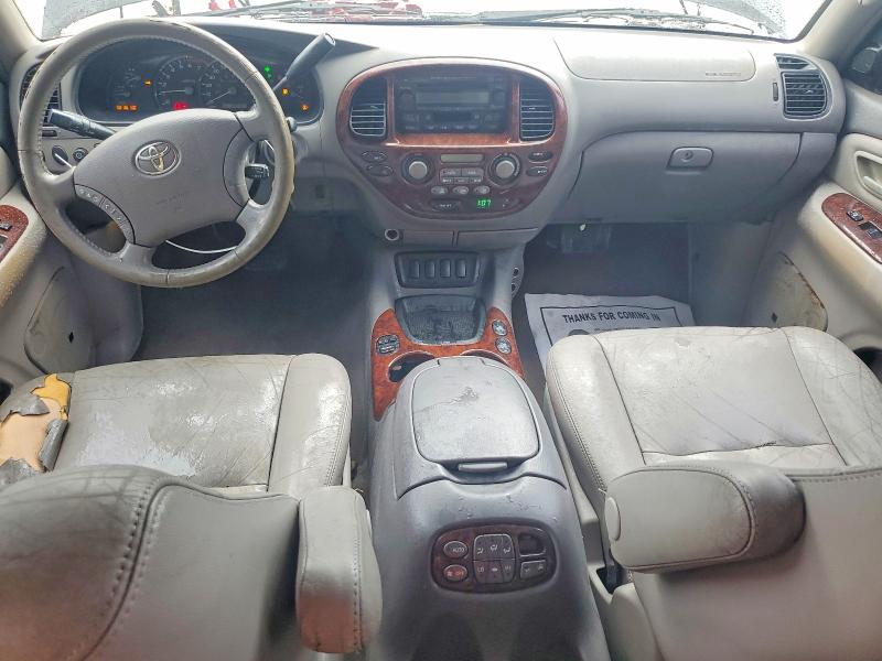 2005 Toyota Sequoia VIN 5TDZT38A35S254528 COPART salvage auction — FRONT END, Fl - Certificate Of Title, sold $40 on 2026-07-31 (photo 8)