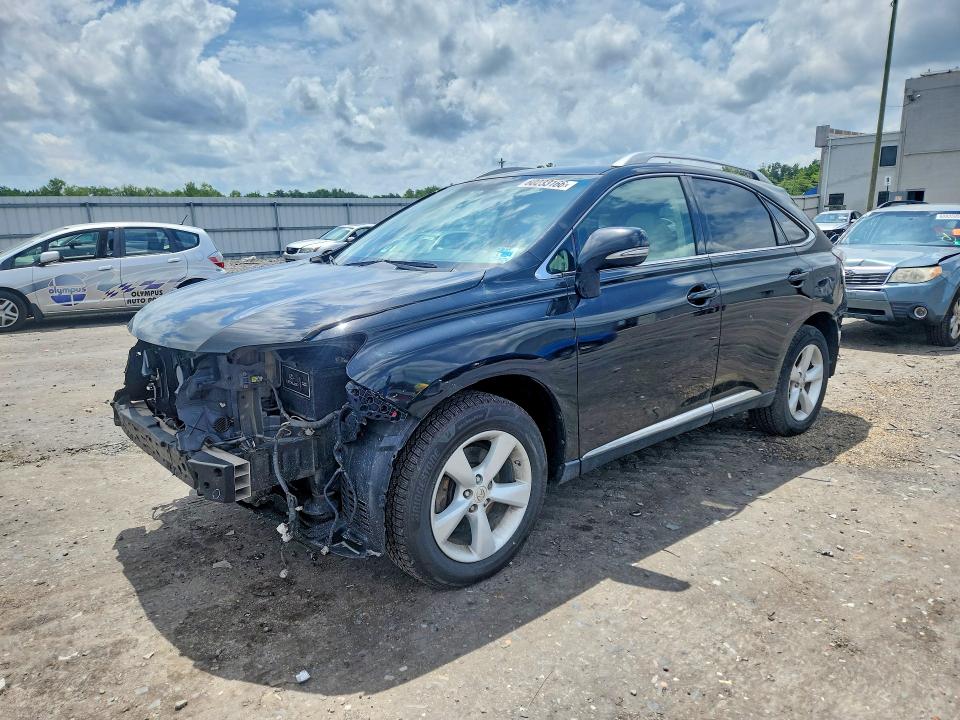 2014 Lexus Rx VIN 2T2BK1BA0EC246215 COPART salvage auction — REAR END, St - Salvage Title, sold $5,800 on 2026-07-29 (photo 1)