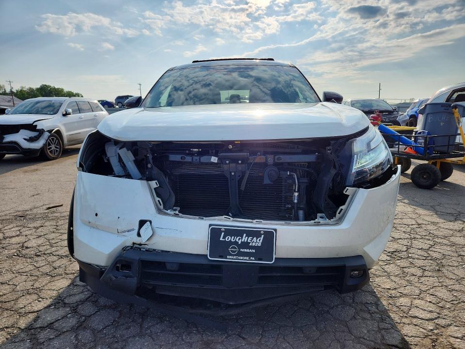 2023 Nissan Pathfinder VIN 5N1DR3CD0PC246641 COPART salvage auction — FRONT END, Pa - Certificate Of Salvage, sold $14,000 on 2026-07-31 (photo 5)