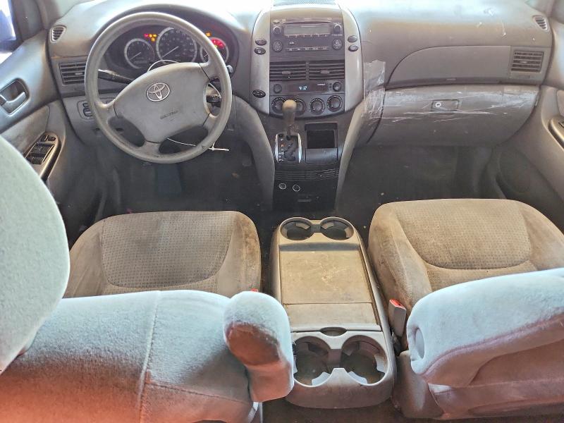 2006 Toyota Sienna VIN 5TDZA23C16S454334 COPART salvage auction — REAR END, AZ - CERTIFICATE OF TITLE, sold $400 on 2026-07-20 (photo 8)