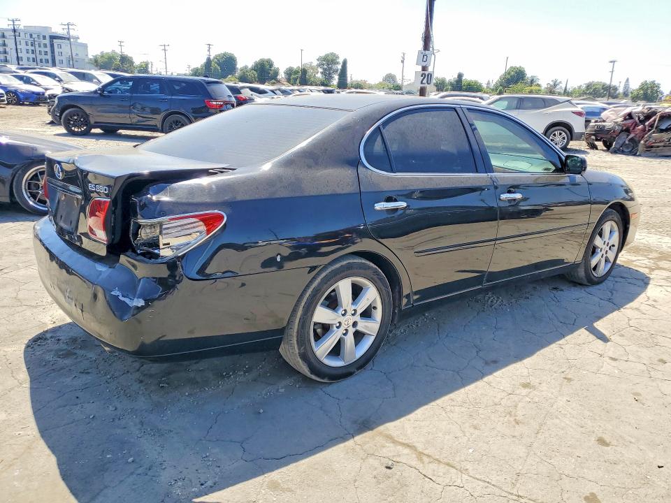 2005 Lexus Es 330 VIN JTHBA30G055068103 COPART salvage auction — REAR END, CA - SALVAGE CERTIFICATE, sold $650 on 2026-07-20 (photo 3)