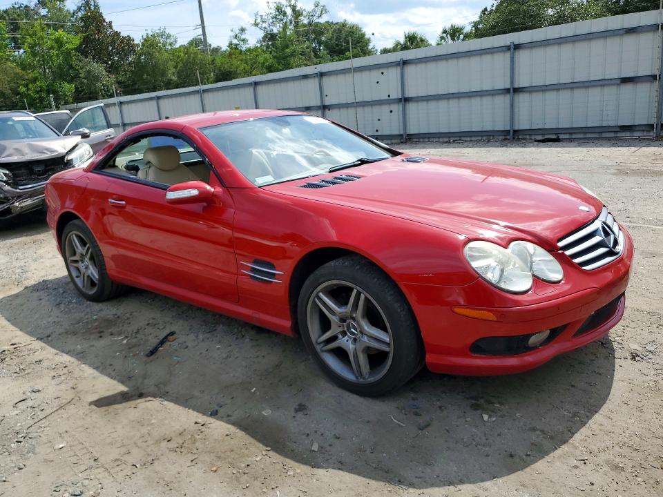 2006 Mercedes-benz Sl-klasse VIN WDBSK75F86F110386 COPART salvage auction — VANDALISM, Ga - Cert Of Title-Rebuilt Salvage, sold $3,350 on 2026-08-13 (photo 4)