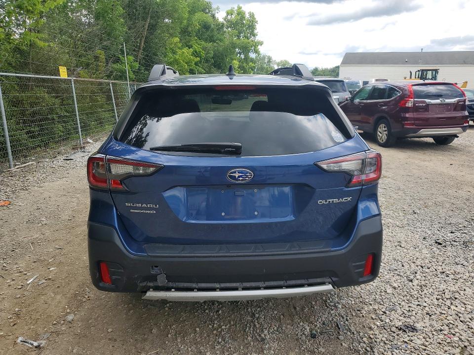 2021 Subaru Outback VIN 4S4BTANC5M3176132 COPART salvage auction — SIDE, Salvage Title, sold $6,500 on 2026-09-16 (photo 6)