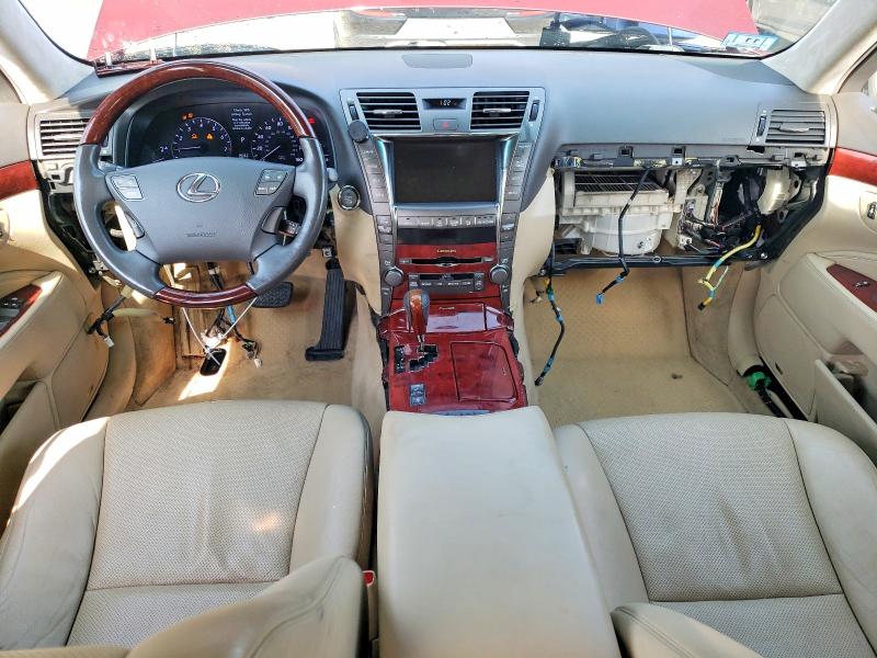2007 Lexus Ls 460 VIN JTHGL46F775008813 COPART salvage auction — UNDERCARRIAGE, MA - CERT OF TITLE-RECONSTRCTD COLL, sold $750 on 2026-07-15 (photo 8)