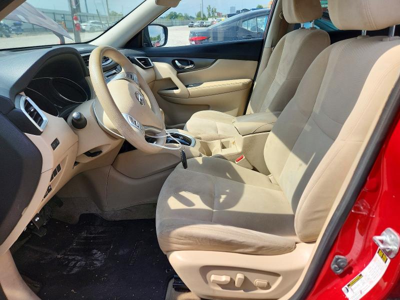 2015 Nissan Rogue VIN KNMAT2MV8FP512960 COPART salvage auction — FRONT END, Oh - Certificate Of Title, sold $600 on 2026-07-24 (photo 7)