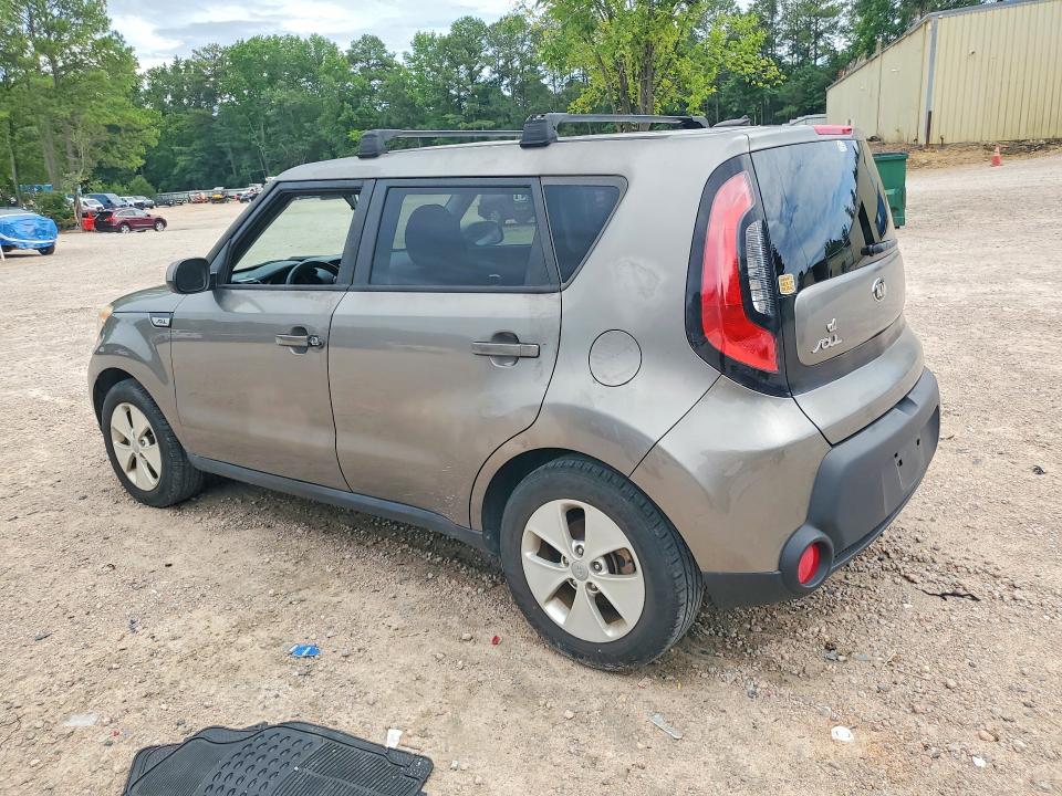 2016 Kia Soul VIN KNDJN2A20G7392786 COPART salvage auction — VANDALISM, Nc - Salvage Certificate Of Title, sold $275 on 2026-07-31 (photo 2)