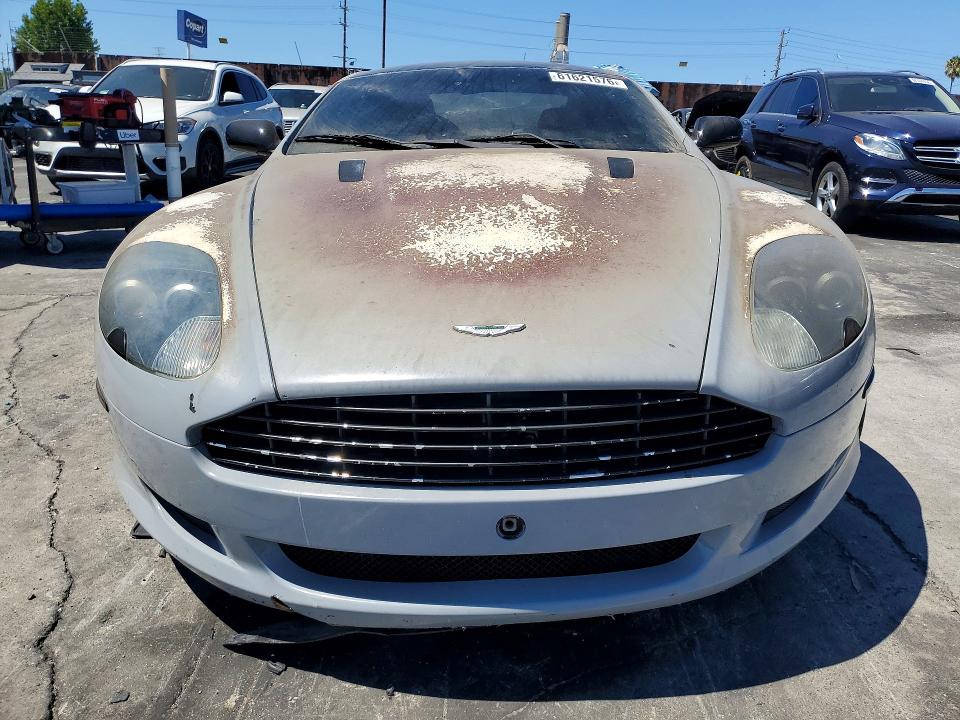 2005 Aston martin Db9 VIN SCFAD01A75GA00936 COPART salvage auction — REAR END, Ca - Salvage Certificate, sold $10,300 on 2026-08-05 (photo 5)