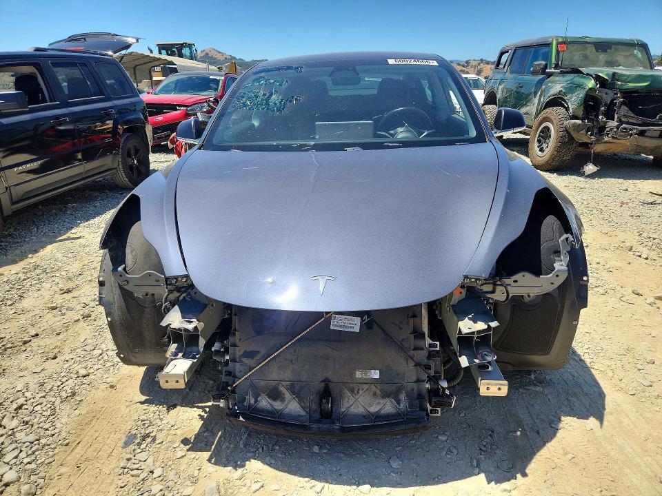 2018 Tesla Model 3 VIN 5YJ3E1EB4JF145382 COPART salvage auction — FRONT END, Ca - Salvage Certificate, sold $3,700 on 2026-07-14 (photo 5)