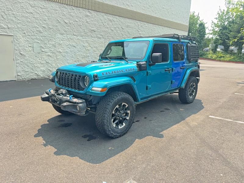 2024 Jeep Wrangler / VIN 1C4RJXR62RW199292 COPART salvage auction — MINOR DENT/SCRATCHES, ID - SALVAGE CERTIFICATE OF TITLE (P), sold $18,200 on 2026-09-09 (photo 2)