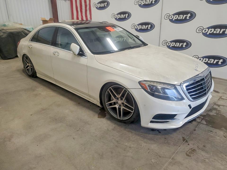 2014 Mercedes-benz S class VIN WDDUG8CB9EA057992 COPART salvage auction — MECHANICAL, SC - CERTIFICATE OF TITLE, sold $4,200 on 2026-08-11 (photo 4)