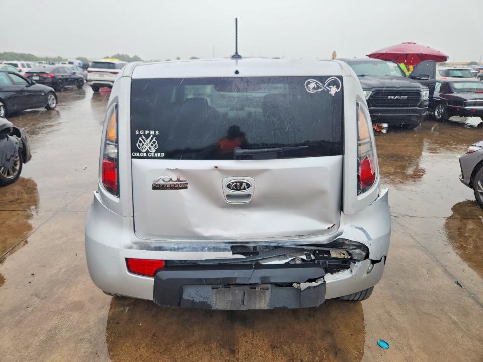 2011 Kia Soul VIN KNDJT2A25B7720024 COPART salvage auction — REAR END, Tx - Salvage Vehicle Title, sold $650 on 2026-07-27 (photo 6)