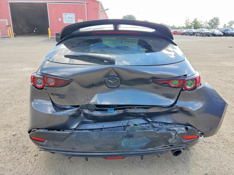 2021 Mazda 3 VIN JM1BPBMYXM1342233 COPART salvage auction — REAR END, On - Permit Salvage, sold $6,300 on 2026-07-23 (photo 6)