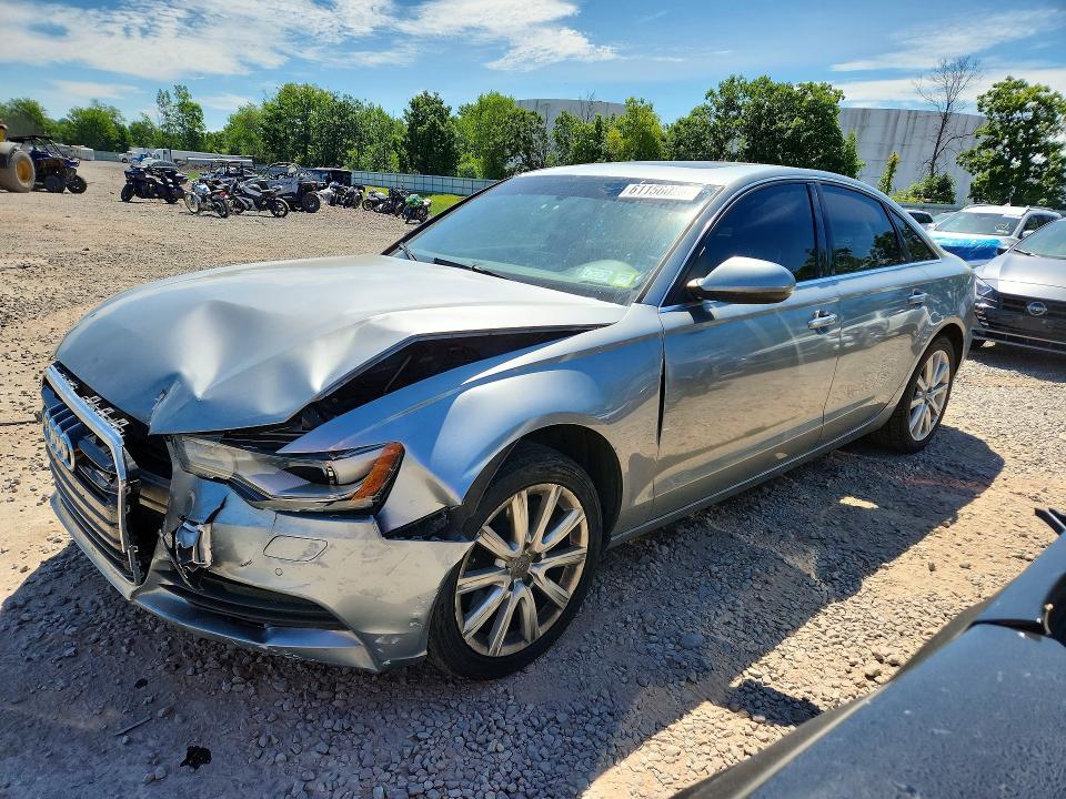 2015 Audi A6 VIN WAUGFAFC1FN016740 COPART salvage auction — FRONT END, Ny - Mv-907A Salvage Certificate, sold $250 on 2026-07-22 (photo 1)
