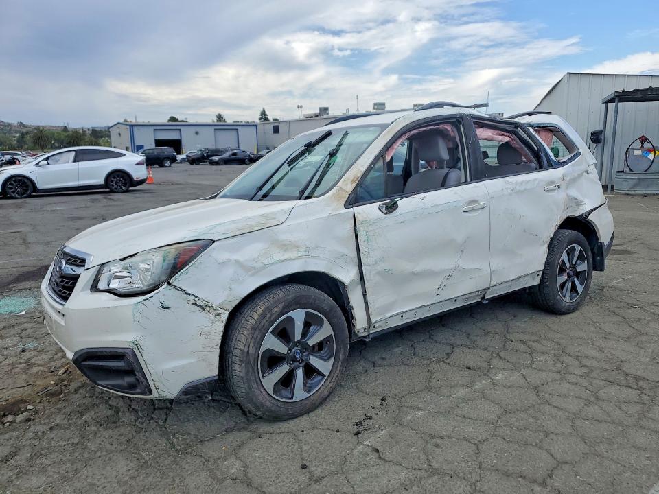 2017 Subaru Forester VIN JF2SJABC9HH586554 COPART salvage auction — ROLLOVER, CA - SALVAGE CERTIFICATE, sold $675 on 2026-07-24 (photo 1)