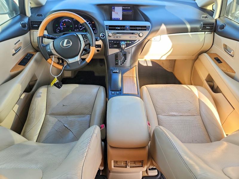 2014 Lexus Rx VIN JTJBC1BA0E2068111 COPART salvage auction — FRONT END, Tx - Salvage Vehicle Title, sold $3,050 on 2026-07-14 (photo 8)