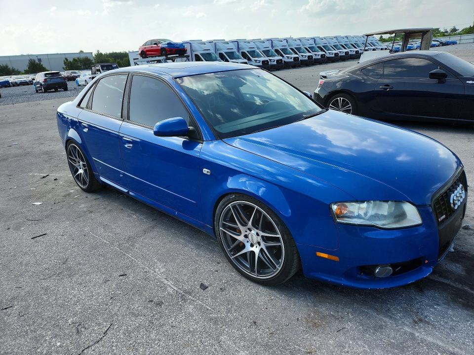 2008 Audi A4 VIN WAUBF78E88A160761 COPART salvage auction — MINOR DENT/SCRATCHES, Fl - Certificate Of Title (P), sold $3,300 on 2026-07-30 (photo 4)
