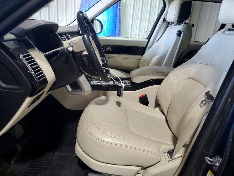 2019 Land rover RANGE ROVER VIN SALGS2SV4KA552748 COPART salvage auction — FRONT END, Ny - Mv-907A Salvage Certificate, sold $3,900 on 2026-07-27 (photo 7)