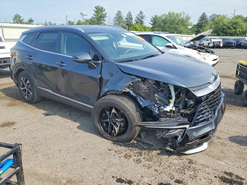 2024 Kia Sportage VIN KNDPVCDF8R7217588 COPART salvage auction — FRONT END, Pa - Certificate Of Salvage, sold $1,250 on 2026-07-28 (photo 4)