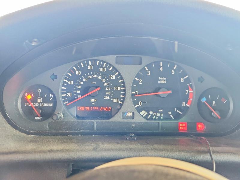 1999 BMW M3 VIN WBSBK9336XEC43222 COPART salvage auction — FRONT END, Al - Cert Of Title-Salvage Title, sold $4,450 on 2026-07-22 (photo 9)