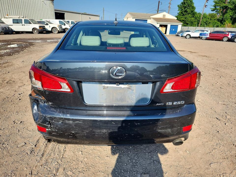 2011 Lexus Is 250 VIN JTHCF5C24B5052726 COPART salvage auction — FRONT END, PA - CERTIFICATE OF SALVAGE, sold $425 on 2026-07-13 (photo 6)