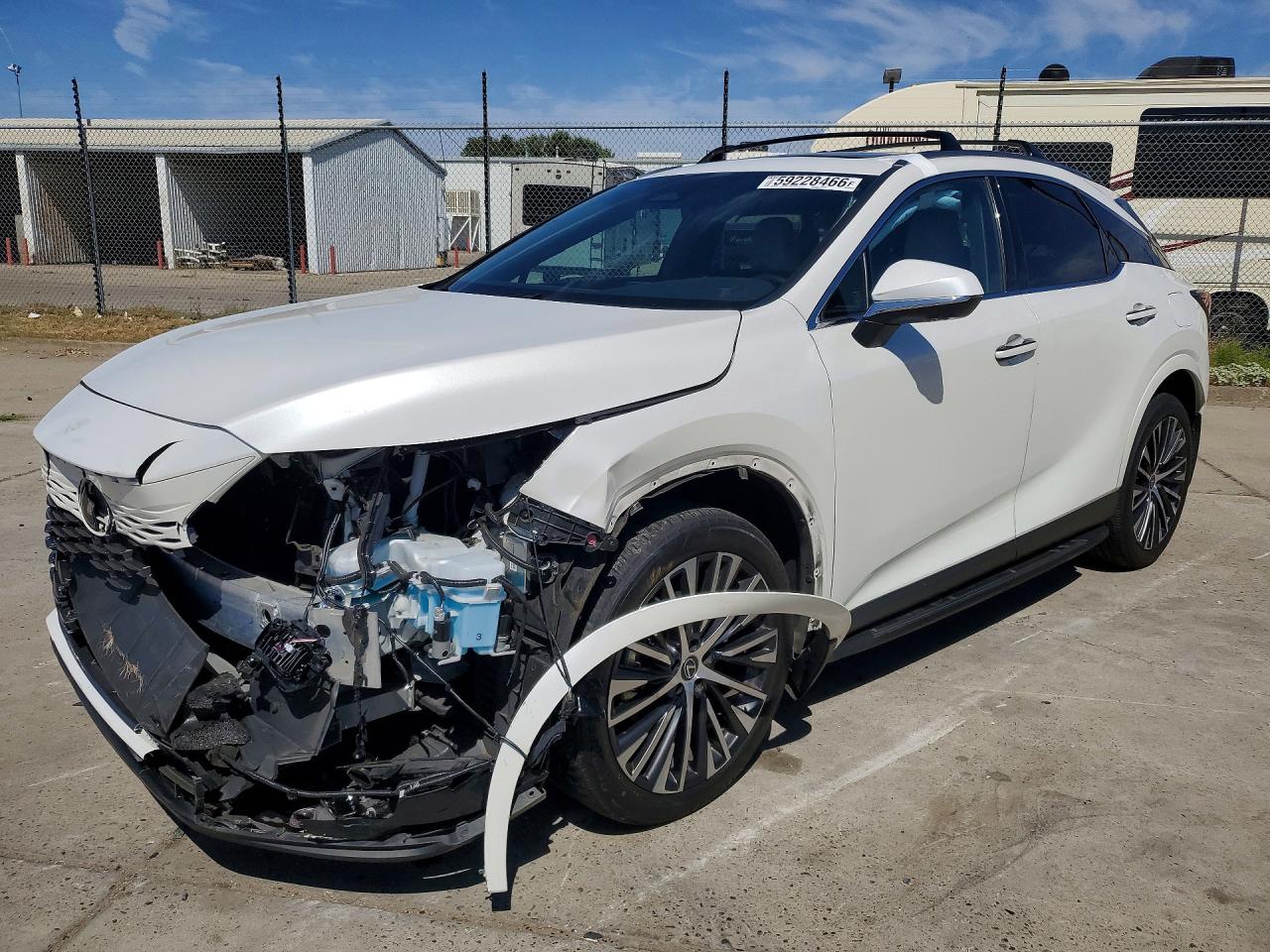 2025 Lexus RX 350 VIN JTJCHMAA2S2026849 — COPART salvage auction photo
