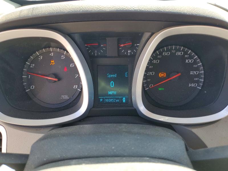 2012 Chevrolet Equinox VIN 2GNFLEEK4C6250059 COPART salvage auction — FRONT END, Ca - Salvage Certificate, sold $250 on 2026-07-24 (photo 9)