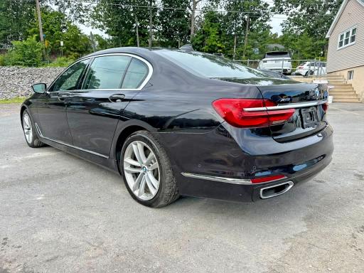 2017 BMW 7 series VIN WBA7F2C31HG422888 COPART salvage auction — MINOR DENT/SCRATCHES, Ma - Certificate Of Title (P), sold $11,500 on 2026-07-23 (photo 2)