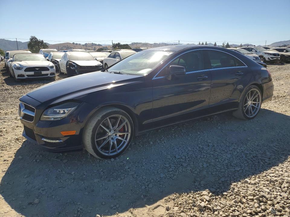 2014 Mercedes-benz VIN WDDLJ7DB2EA119934 COPART salvage auction — REAR END, Salvage Title, sold $2,800 on 2026-08-18 (photo 1)