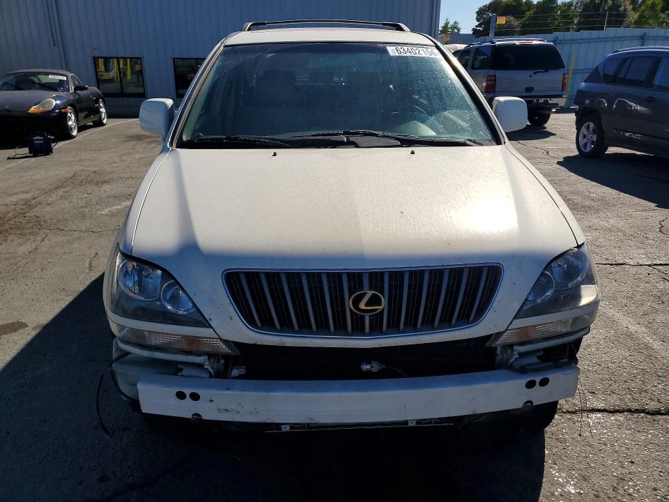 2000 Lexus Rx 300 VIN JT6HF10U6Y0142320 COPART salvage auction — FRONT END, Ca - Dis/Dlr/Exp App For Dup Clean, sold $400 on 2026-07-31 (photo 5)