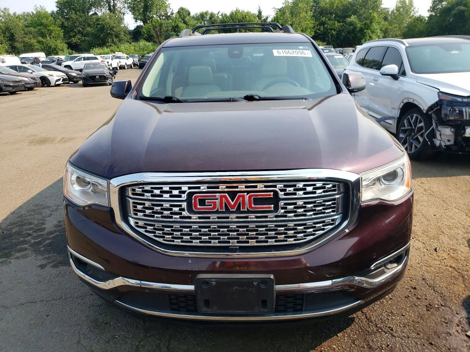2017 Gmc Acadia VIN 1GKKNXLS5HZ252824 COPART salvage auction — MINOR DENT/SCRATCHES, Ct - Certificate Of Title, sold $2,850 on 2026-07-28 (photo 5)