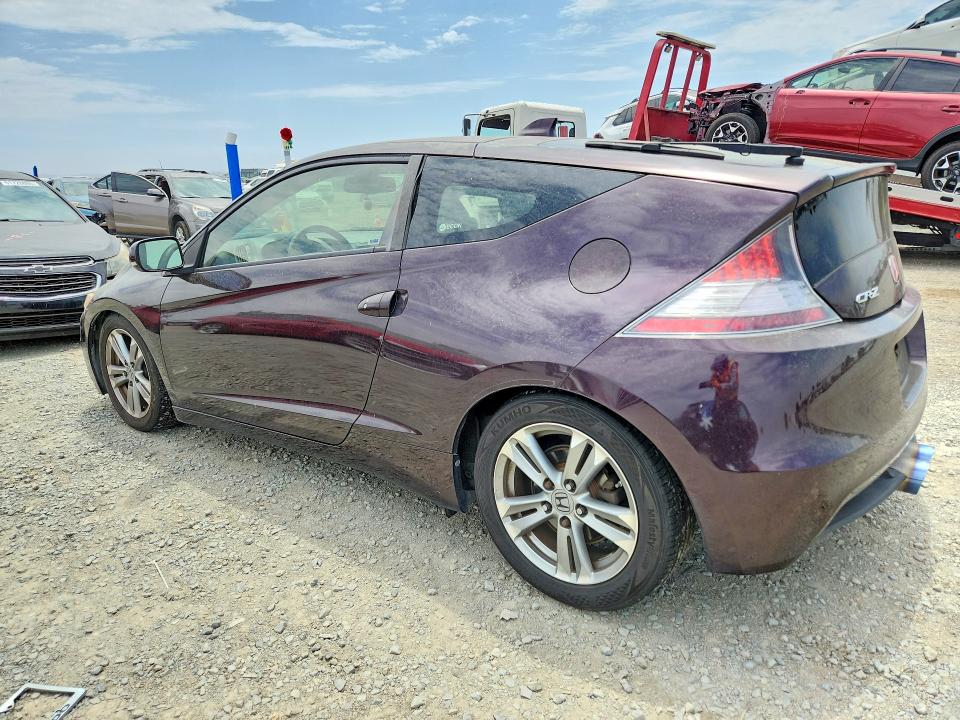 2013 Honda Cr-z VIN JHMZF1D67DS002606 COPART salvage auction — SIDE, Ca - Dis/Dlr/Exp Only Clean Title, sold $650 on 2026-07-24 (photo 2)
