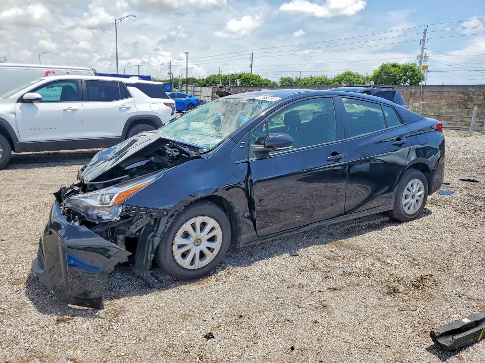 2022 Toyota Prius VIN JTDKAMFU7N3181594 COPART salvage auction — FRONT END, FL - CERTIFICATE OF DESTRUCTION, sold $2,100 on 2026-07-29 (photo 1)