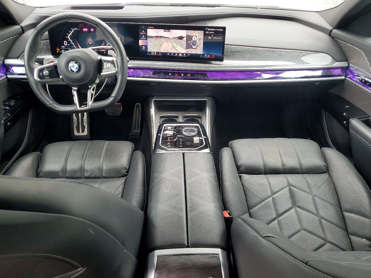 2023 BMW 7 Series VIN WBA23EH01PCN52467 COPART salvage auction — Mechanical, NC - SALVAGE CERTIFICATE OF TITLE, sold $46,750 on 2026-08-19 (photo 8)