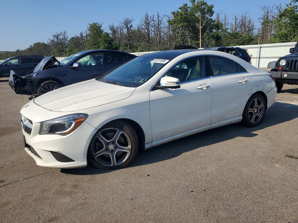 2014 Mercedes-benz Cla-klasse VIN WDDSJ4GB9EN080192 COPART salvage auction — SIDE, Ny - Mv-907A Salvage Certificate, sold $4,300 on 2026-07-22 (photo 1)