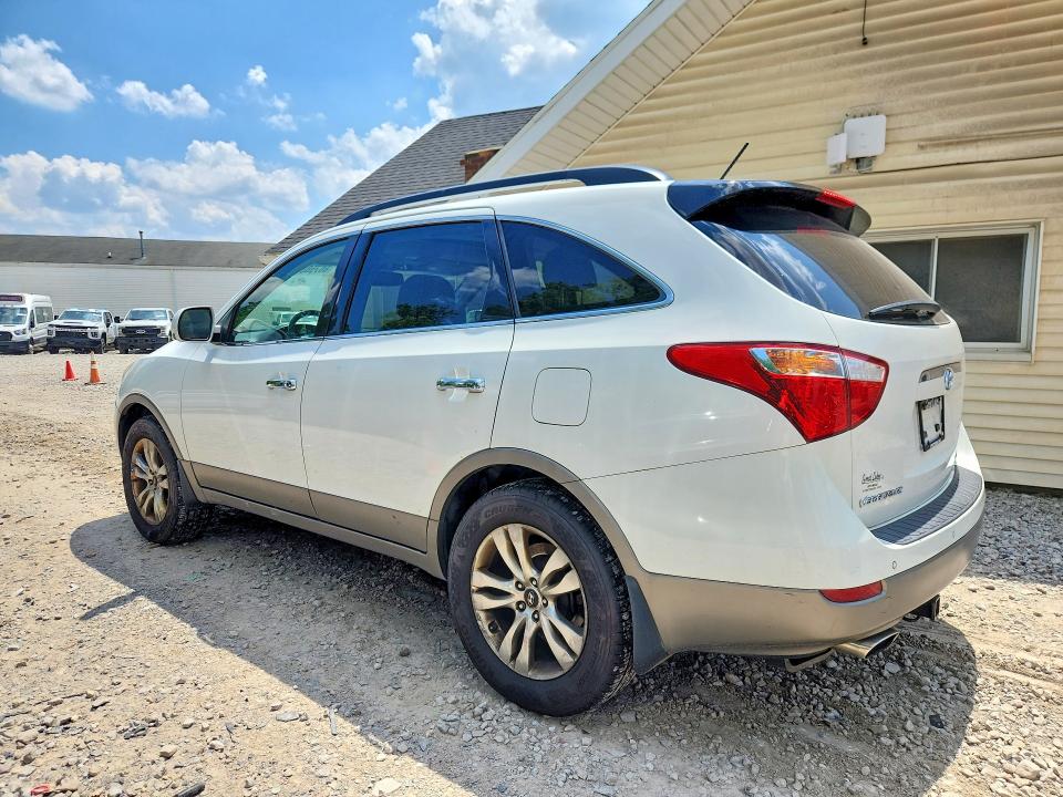 2012 Hyundai Veracruz VIN KM8NUDCC7CU198754 COPART salvage auction — MECHANICAL, Oh - Certificate Of Title, sold $800 on 2026-07-22 (photo 2)