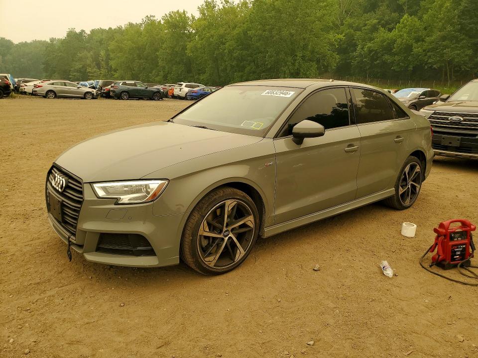 2020 Audi A3 VIN WAUBEGFF6LA100758 — COPART salvage auction photo