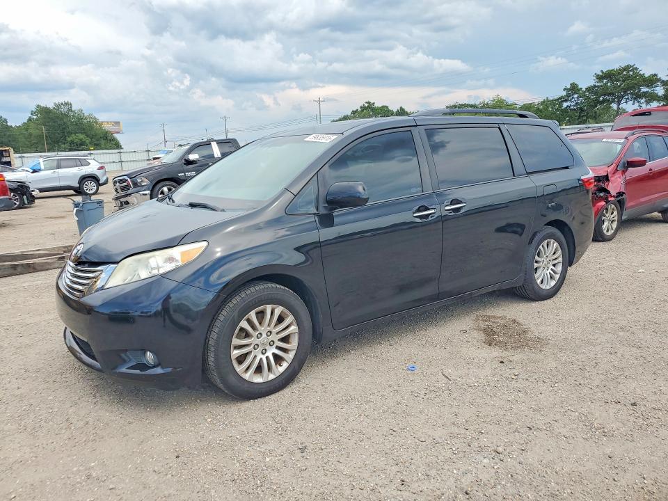 2015 Toyota Sienna VIN 5TDYK3DC7FS597317 COPART salvage auction — MECHANICAL, Al - Cert Of Title-Salvage Title, sold $2,250 on 2026-07-23 (photo 1)