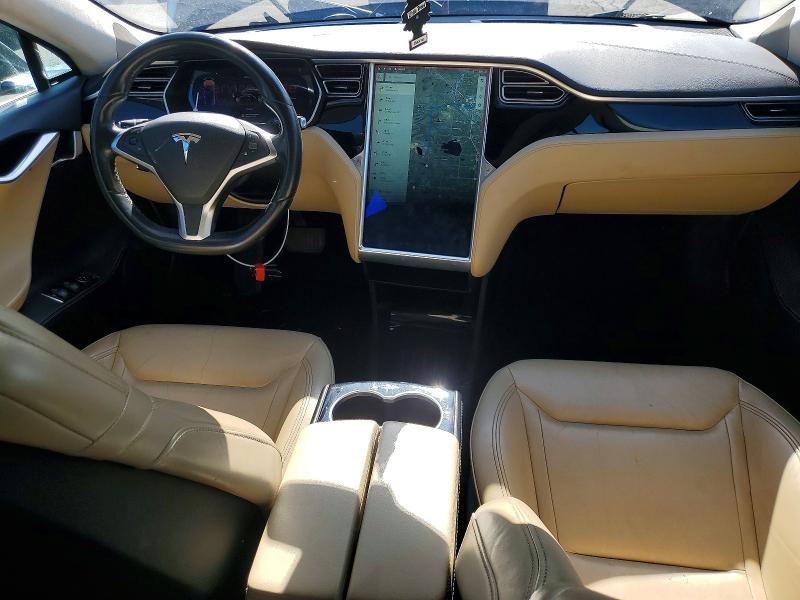 2015 Tesla Model s VIN 5YJSA1E25FF112714 COPART salvage auction — UNDERCARRIAGE, CO - DIS/DLR/EXP ONLY CLEAN TITLE, sold $925 on 2026-07-21 (photo 8)
