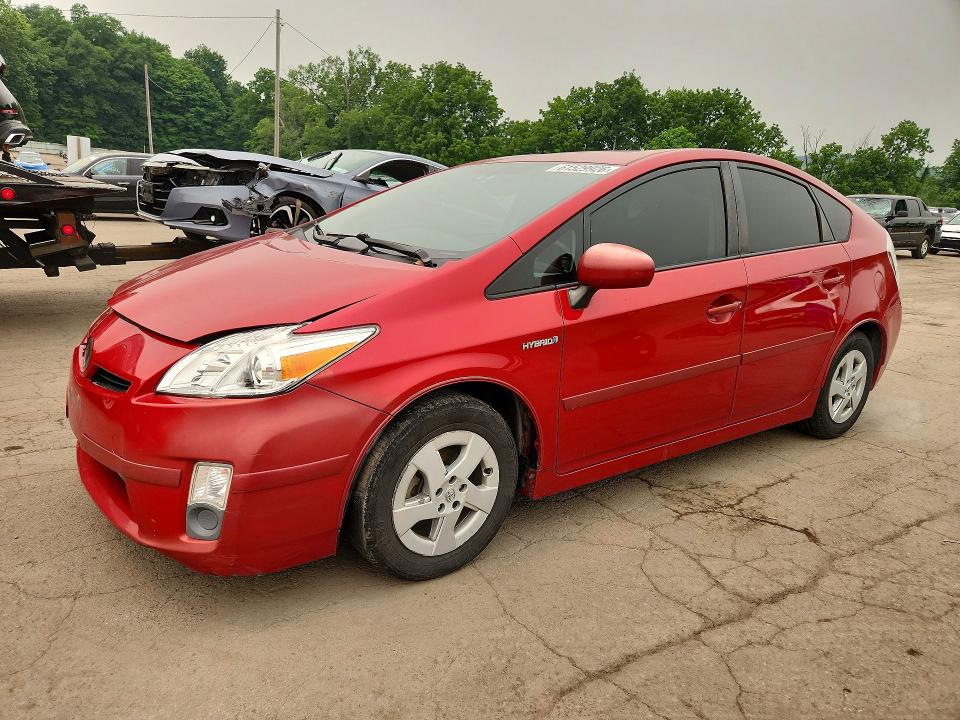 2010 Toyota Prius VIN JTDKN3DU4A0050572 COPART salvage auction — FRONT END, NY - CERTIFICATE OF TITLE, sold $1,100 on 2026-07-21 (photo 1)