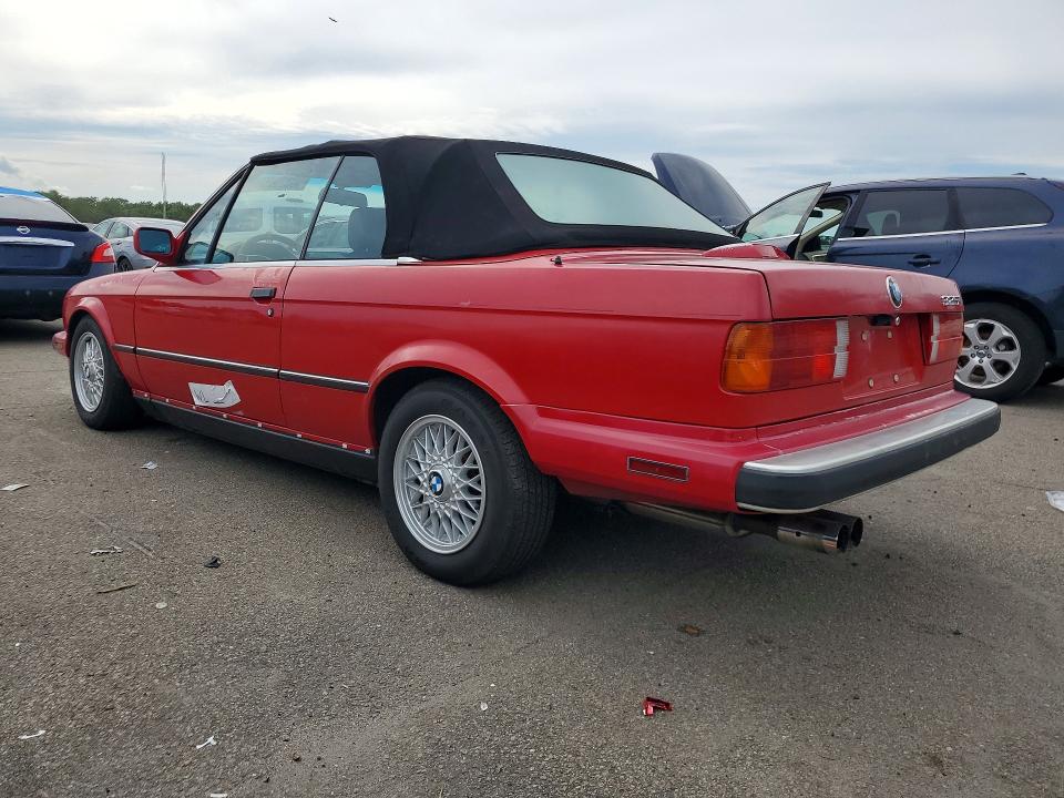 1987 BMW 3 series VIN WBABB2300H1942742 COPART salvage auction — WATER/FLOOD, Ny - Mv907A-Flood Salvage, sold $100 on 2026-07-29 (photo 2)
