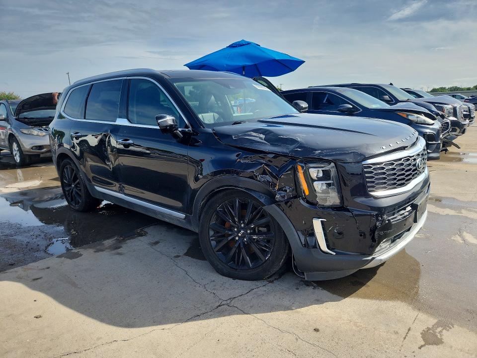 2020 Kia Telluride VIN 5XYP54HC8LG074450 COPART salvage auction — FRONT END, Salvage Title, sold $4,290 on 2026-07-19 (photo 4)
