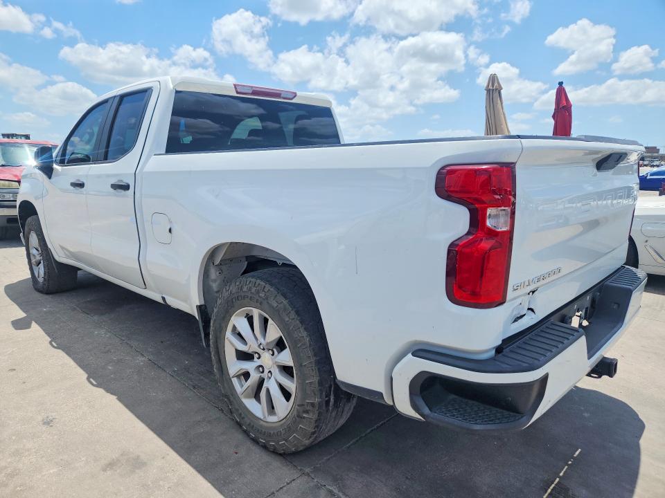 2021 Chevrolet Silverado VIN 1GCRWBEK9MZ367377 COPART salvage auction — SIDE, Tx - Certificate Of Title (P), sold $8,800 on 2026-07-30 (photo 2)