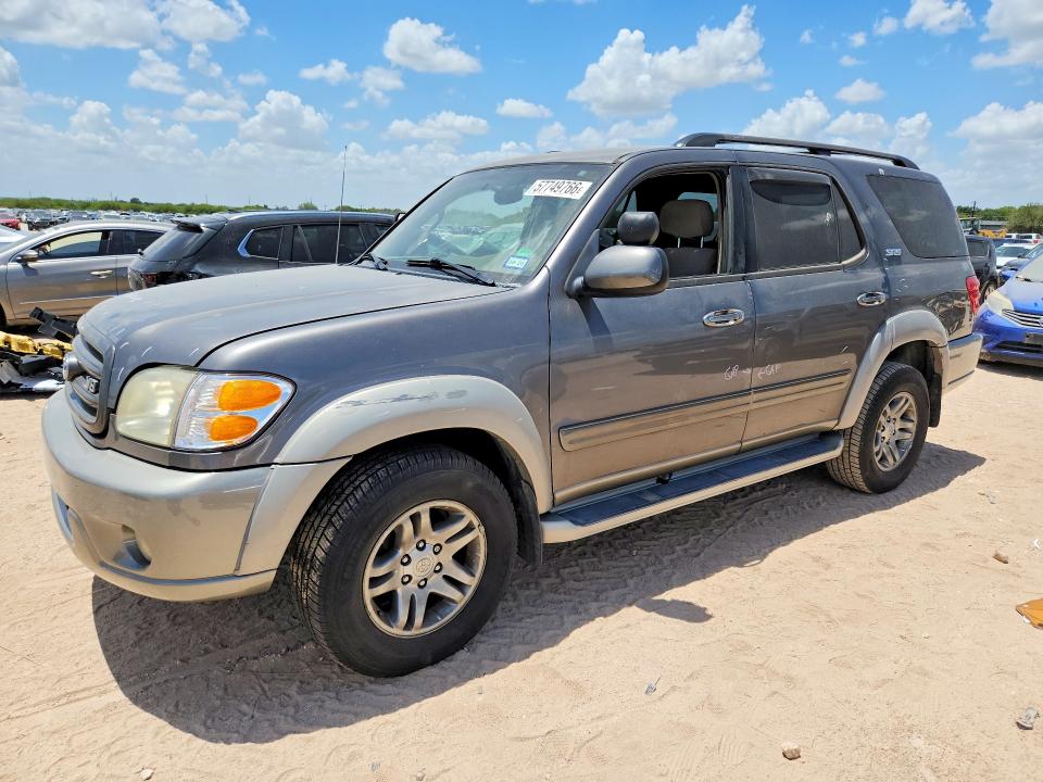 2003 Toyota Sequoia VIN 5TDZT34A03S165339 COPART salvage auction — MINOR DENT/SCRATCHES, Tx - Salvage Vehicle Title, sold $1,450 on 2026-07-16 (photo 1)