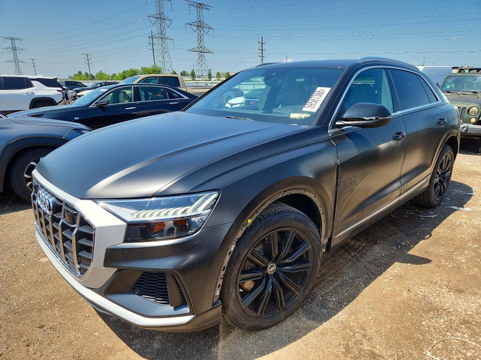 2022 Audi Sq8 VIN WA1CWBF10ND001666 — COPART salvage auction photo
