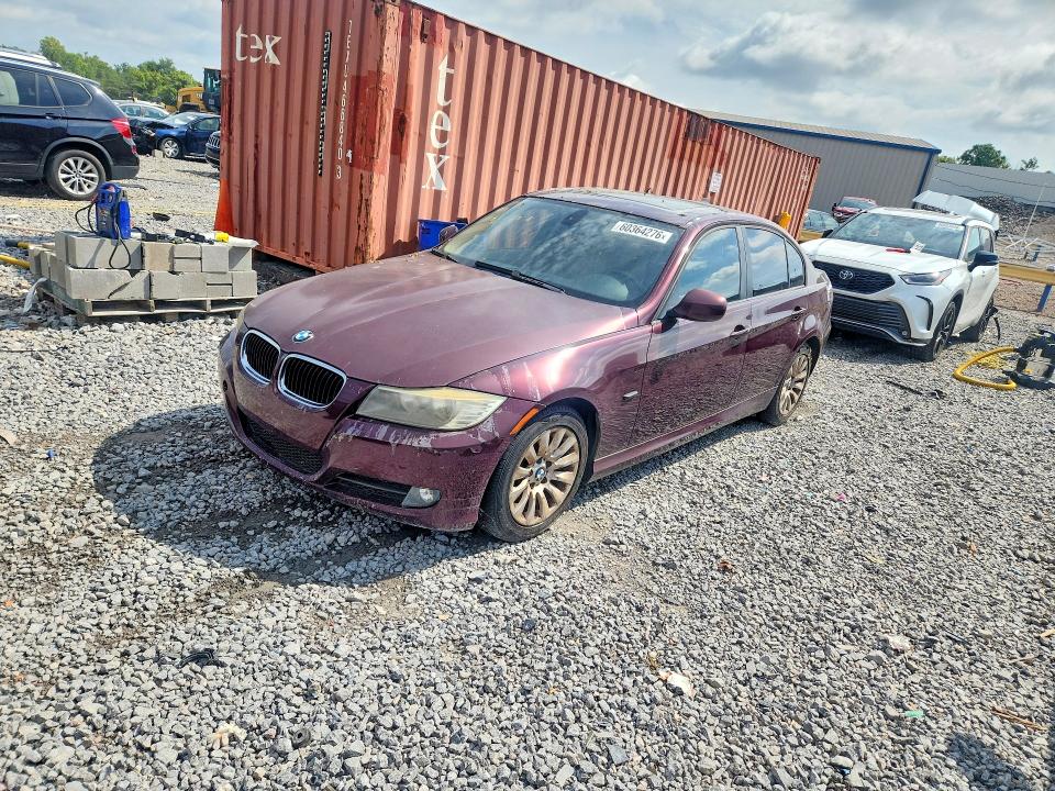 2009 BMW 3 series VIN WBAPH77539NM28921 COPART salvage auction — MECHANICAL, AL - CERTIFICATE OF TITLE, sold $375 on 2026-07-14 (photo 1)